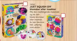 Buddy Leg JUST SQUISH DIY blomster eller insekter tilbud