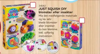 Buddy Leg JUST SQUISH DIY blomster eller insekter tilbud