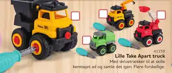 Buddy Leg Lille Take Apart truck tilbud