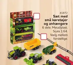 Buddy Leg Sæt med små køretøjer og anhængere tilbud