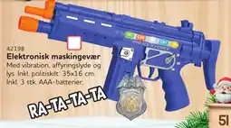 Buddy Leg Elektronisk maskingevær tilbud