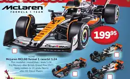 Buddy Leg McLaren MCL60 formel 1 racerbil 1:24 tilbud