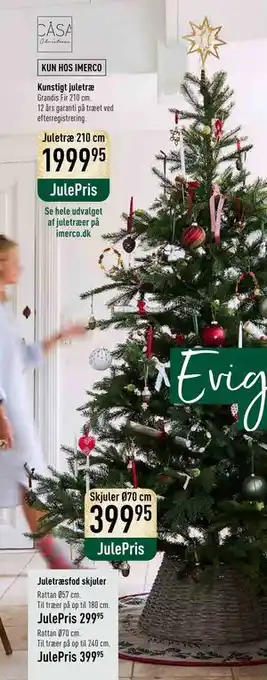 Kunstigt juletræ, DKK 1999.95