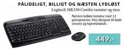 CBC Logitech MK330 Combo tastatur og mus, DKK 449 tilbud