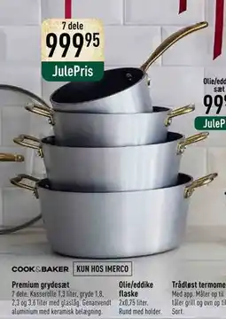 Imerco Premium grydesæt, DKK 999.95 tilbud