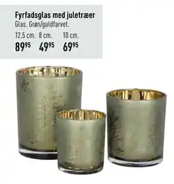 Imerco Fyrfadsglas med juletræer tilbud