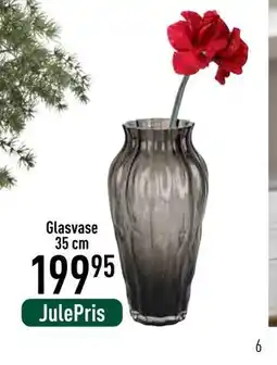 Imerco Glasvase 35 cm, DKK 199.95 tilbud