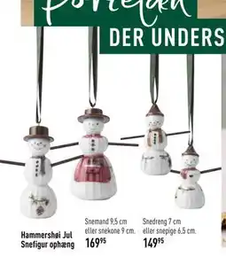 Imerco Hammershøi Jul Snefigur ophæng tilbud