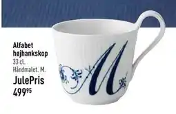 Imerco Alfabet højhankskop, DKK 499.95 tilbud