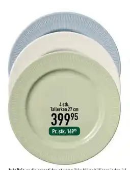 Imerco 4 stk. Tallerken 27 cm, DKK 399.95 tilbud