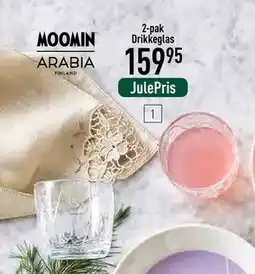 Imerco Drikkeglas 2-pak, DKK 159.95 tilbud