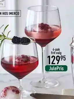 Imerco Napoli spritzerglas, DKK 129.95 tilbud