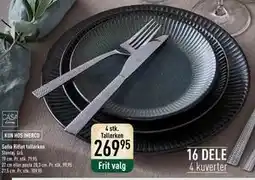 Imerco Sofia Riflet tallerken, DKK 269.95 tilbud