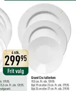 Imerco Grand Cru tallerken, DKK 299.95 tilbud