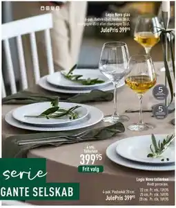 Imerco Legio Nova glas, DKK 399.95 tilbud