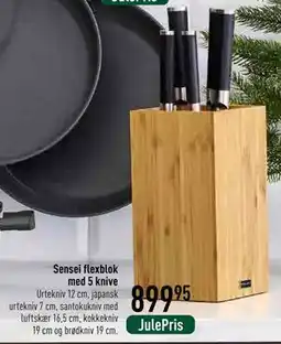 Imerco Sensei flexblok med 5 knive, DKK 899.95 tilbud