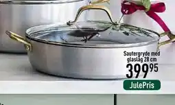 Imerco Sautergryde med glaslåg 28 cm, DKK 399.95 tilbud