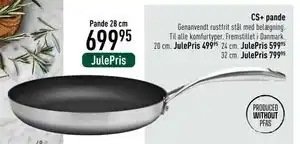 CS+ pande, DKK 699.95