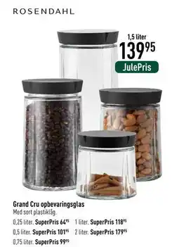 Imerco Grand Cru opbevaringsglas, DKK 139.95 tilbud