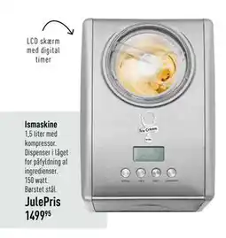 Imerco Ismaskine, DKK 1499.95 tilbud