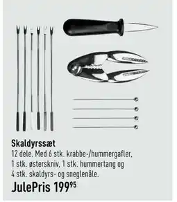 Imerco Skaldyrssæt, DKK 199.95 tilbud
