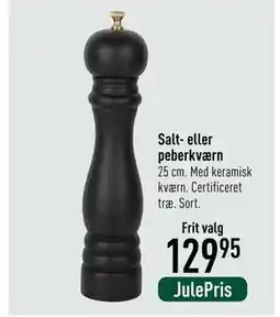 Imerco Salt- eller peberkværn, DKK 129.95 tilbud