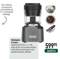 Imerco Minihakker & kværn, DKK 599.95 tilbud