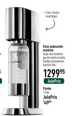 Imerco Enso sodavandsmaskine., DKK 1299.95 tilbud