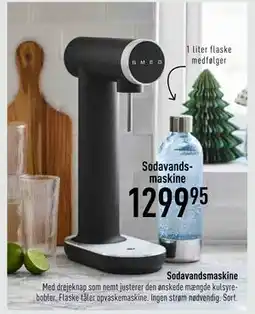 Imerco Sodavandsmaskine, DKK 1299.95 tilbud