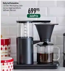 Imerco Daily kaffemaskine, DKK 699.95 tilbud