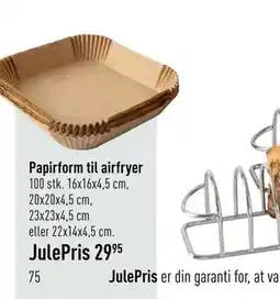 Imerco Papirform til airfryer., DKK 29.95 tilbud
