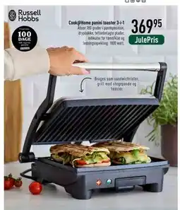 Imerco Cook@Home panini toaster 3-i-1, DKK 369.95 tilbud