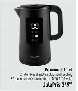 Imerco Premium el-kedel, DKK 349.95 tilbud