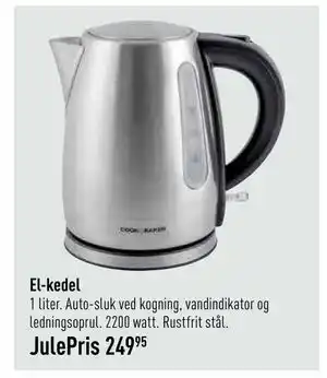 Imerco El-kedel, DKK 249.95 tilbud