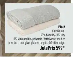 Imerco Plaid, DKK 599.95 tilbud