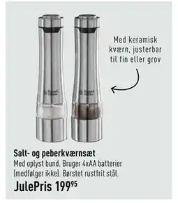 Imerco Salt- og peberkværnsæt, DKK 199.95 tilbud