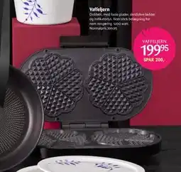 Kop & Kande Vaffeljern, DKK 199.95 tilbud