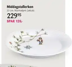 Kop & Kande Middagstallerken, DKK 229.95 tilbud