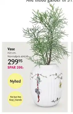 Kop & Kande Vase, DKK 299.95 tilbud
