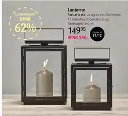 Kop & Kande LANTERNESÆT, DKK 149.95 tilbud