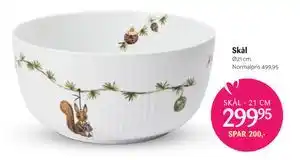 Kop & Kande Skål, DKK 299.95 tilbud