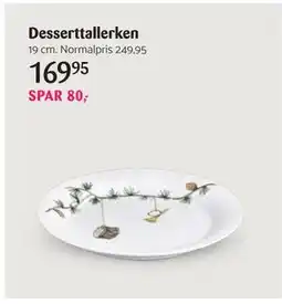 Kop & Kande Desserttallerken, DKK 169.95 tilbud