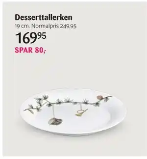 Kop & Kande Desserttallerken, DKK 169.95 tilbud