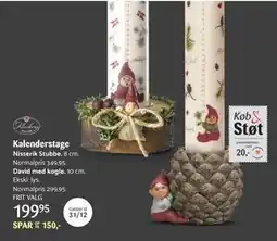 Kop & Kande Kalenderstage, DKK 199.95 tilbud