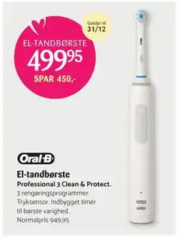 Kop & Kande El-tandbørste, DKK 499.95 tilbud