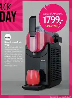 Kop & Kande Slushicemaskine, DKK 1799 tilbud