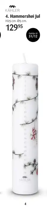 Kop & Kande Hammershøi Jul, DKK 129.95 tilbud
