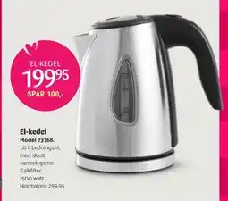 Kop & Kande El-kedel, DKK 199.95 tilbud