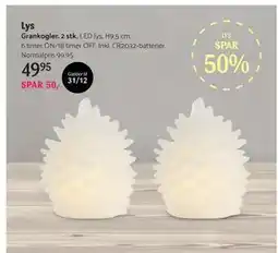 Kop & Kande Lys, DKK 49.95 tilbud