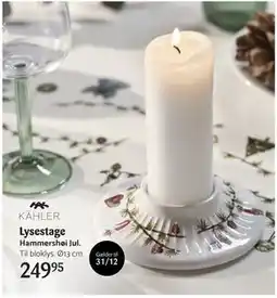 Kop & Kande Lysestage, DKK 249.95 tilbud